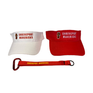 Shreveport Mavericks Visor Keychain Bundle